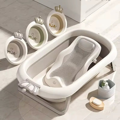 Baignoire Pliable Bébé avec Support Intégré