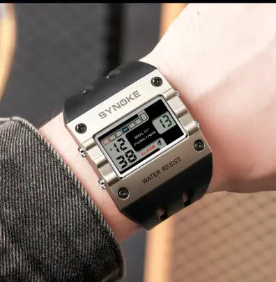 Montre Électronique de Sport pour Hommes