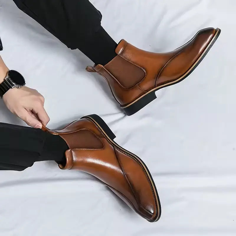 Bottines Chelsea Haut de Gamme pour Homme