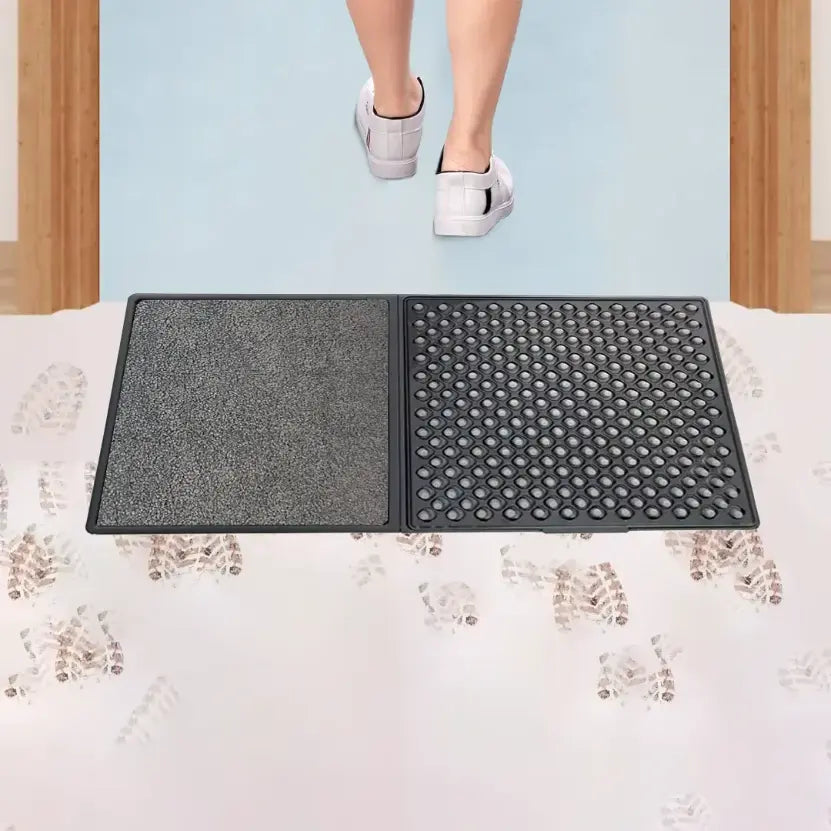 Tapis de Nettoyage pour Semelles de Chaussures