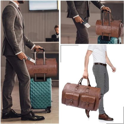 Sac de voyage convertible avec poignées