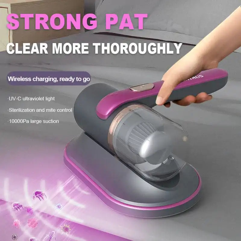 Aspirateur UV sans fil pour l'élimination des acariens