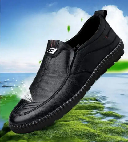 Chaussures décontractées en cuir pour hommes