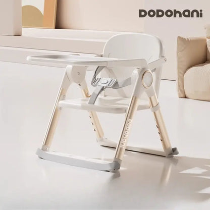 Chaise de Repas Enfant à Double Plateau
