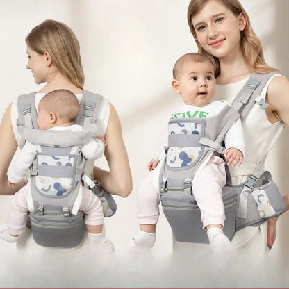 Porte-Bébé Ergonomique avec Siège de Taille