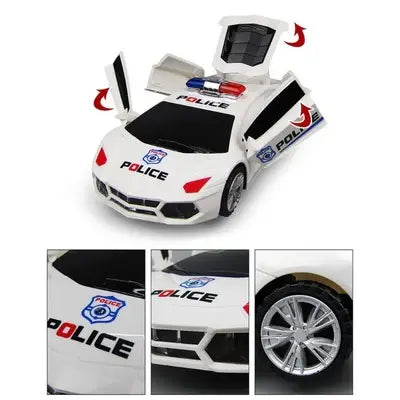 Voiture de Police Transformable 360°
