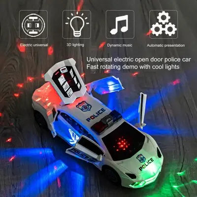Voiture de Police Transformable 360°