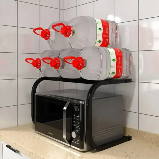 Étagère de Cuisine Multifonction en Acier Résistant