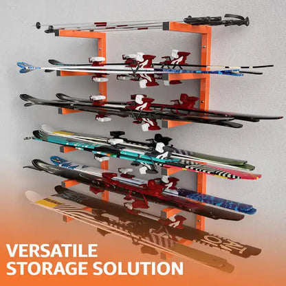 2x Supports de Rangement en Acier Mural