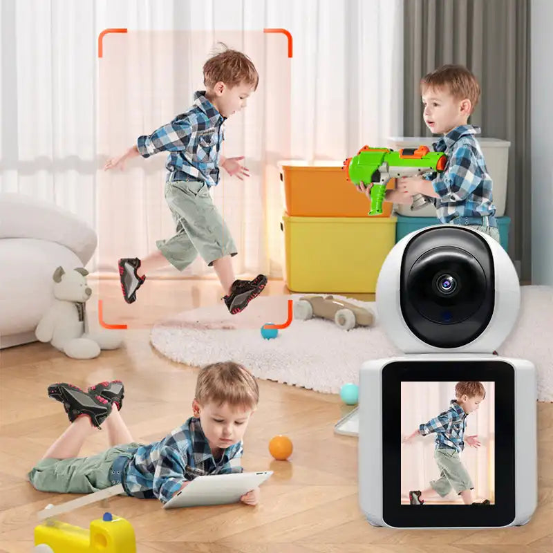 Caméra D'appel Vidéo Bidirectionnelle à 360° HD