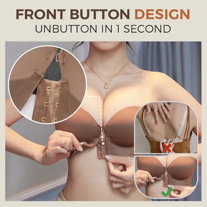 Soutien-Gorge Sans Bretelles à Fermeture Frontale