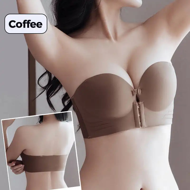 Soutien-Gorge Sans Bretelles à Fermeture Frontale