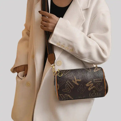 Sac à Bandoulière Texturé Polyvalent pour Femmes